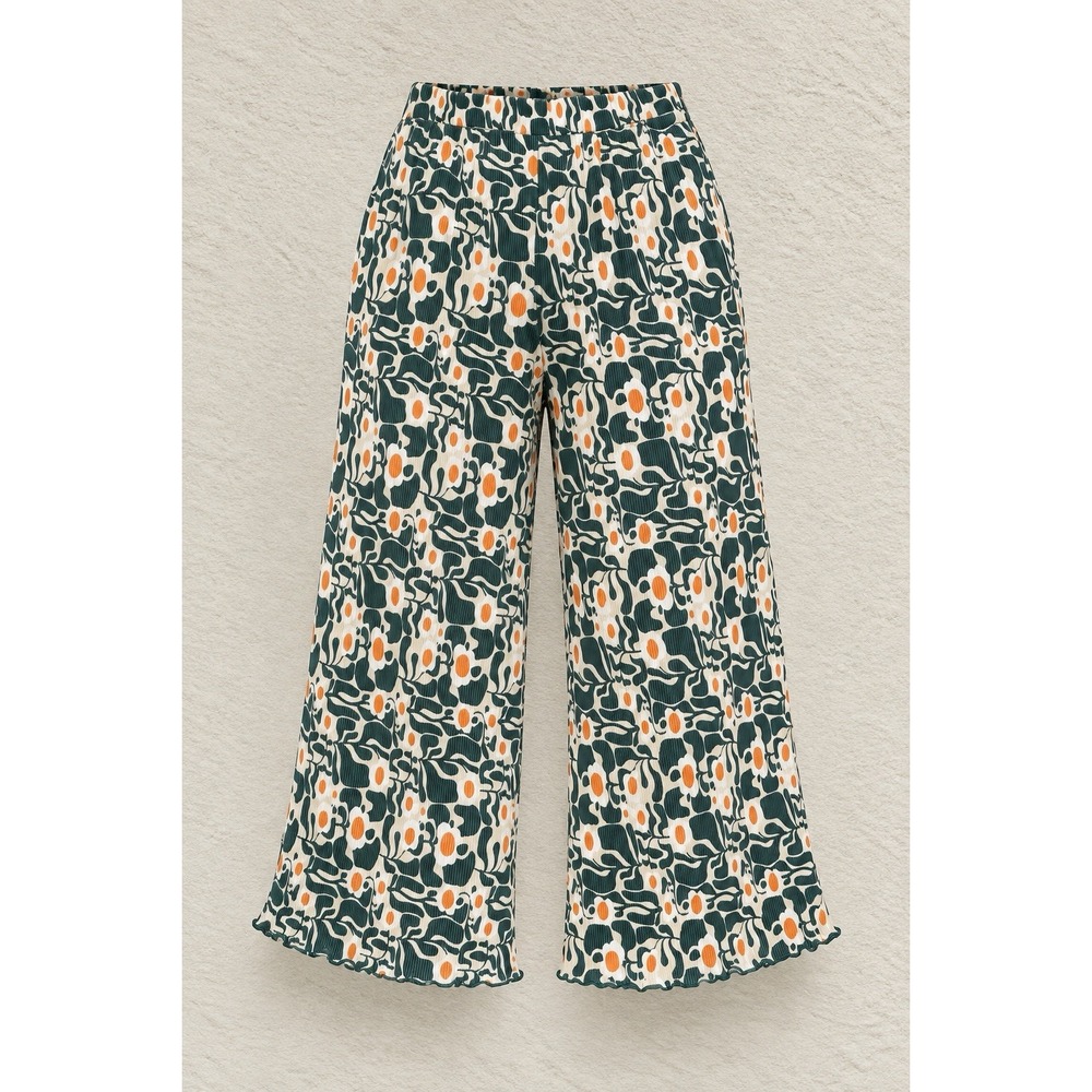 Earthbound Trading Co Printed Festival Boho Wide Leg Palazzo Pants XL